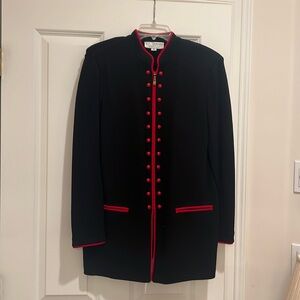 St. John Collection navy blue with red size 10